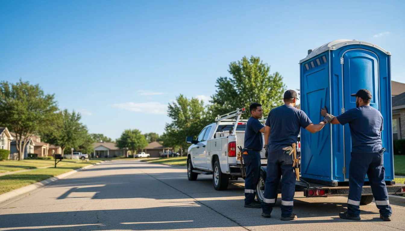 Portable Toilet Rental in Dix, IL near me